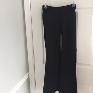 Black juniors dress slacks size 0